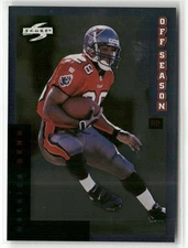 1998 SCORE #PP147 WARRICK DUNN SHOWCASE SERIES TAMPA BAY BUCCANEERS