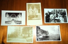 Five Real Photo Postcards from 1904 to1911