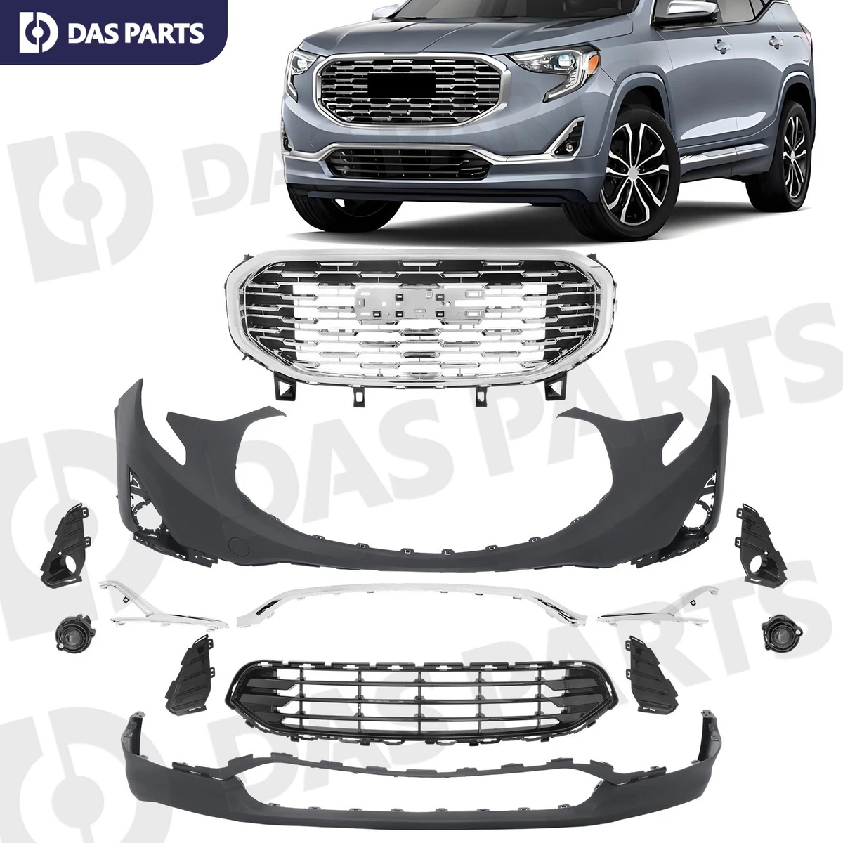 Juego De 2 Reflectores Traseros Para GMC Terrain 2010-2015 - CAPA Certificado, Reemplazo Directo