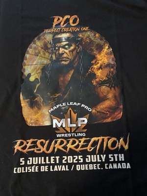 PCO MLP men s shirt! Brand new never worn! Size M - XXL WWE AEW TNA NWA