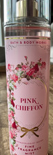 PINK CHIFFON 8oz Fine Fragrance MIST Bath and  Body Works