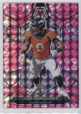 2024 Panini Mosaic Pink Camo Mosaic Prizm Jonathon Cooper #68 05gv
