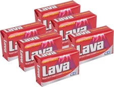 Lava 10185 Pumice Hand Cleaning and Moisturizing Bar 5.75 Ounce (Pack of 6) 