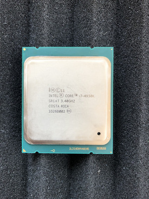 Intel Core i7-4930K Processor (3.4 GHz, 6 Cores, LGA 2011) SR1AT