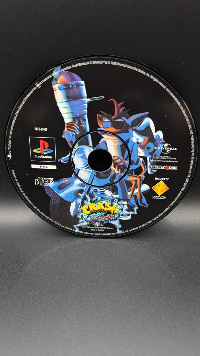 CRASH BANDICOOT 3 Warped - Jeu Playstation 1 PS1 - Complet avec manuel