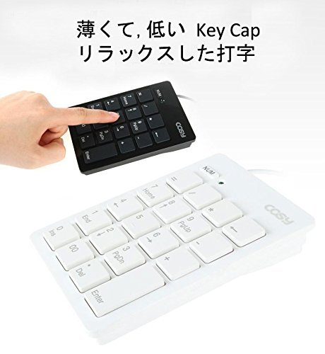 19 Key Felming Keypad Add Backspace, 00 Key Less Typing Error Isolation Key Cap - Picture 5 of 11