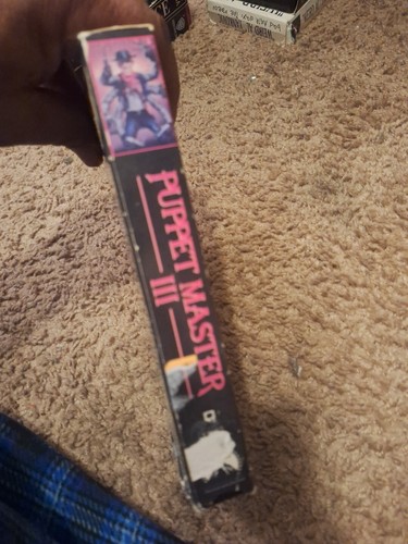 Puppet Master 3: Toulons Revenge VHS, 1991 Full Moon - Foto 5 di 6