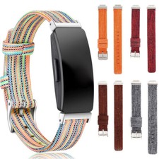 For Fitbit Inspire 3 Nylon Loop Watch Band Wrist Strap Replacement Bracelet Belt