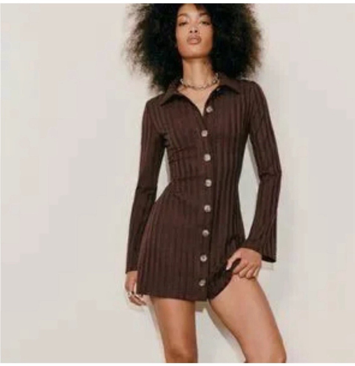 NWT Reformation Benton Knit Dress