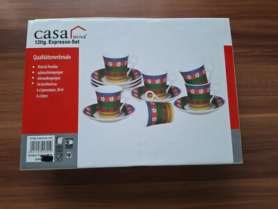Espresso Set Casa Nova 12 teilig