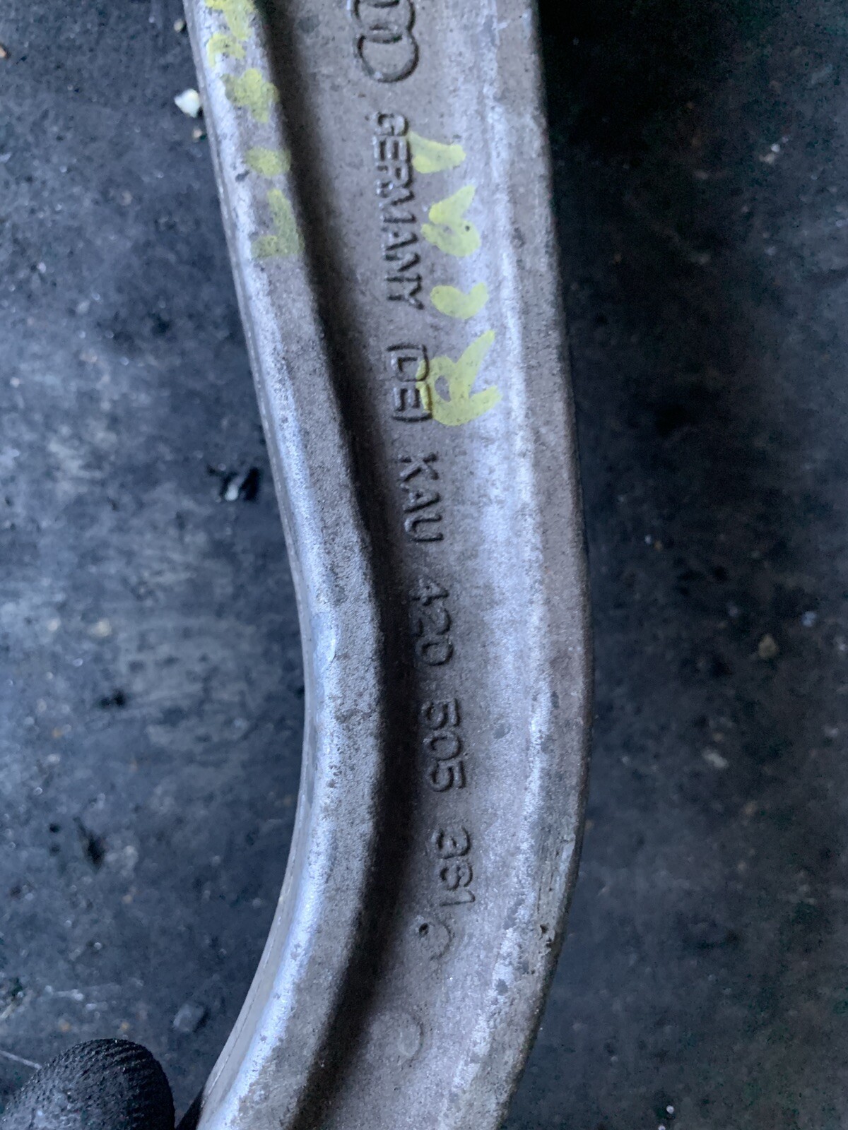 08+ Audi R8 Gallardo Upper Control Arm Rear Left Driver Wishbone 420505361