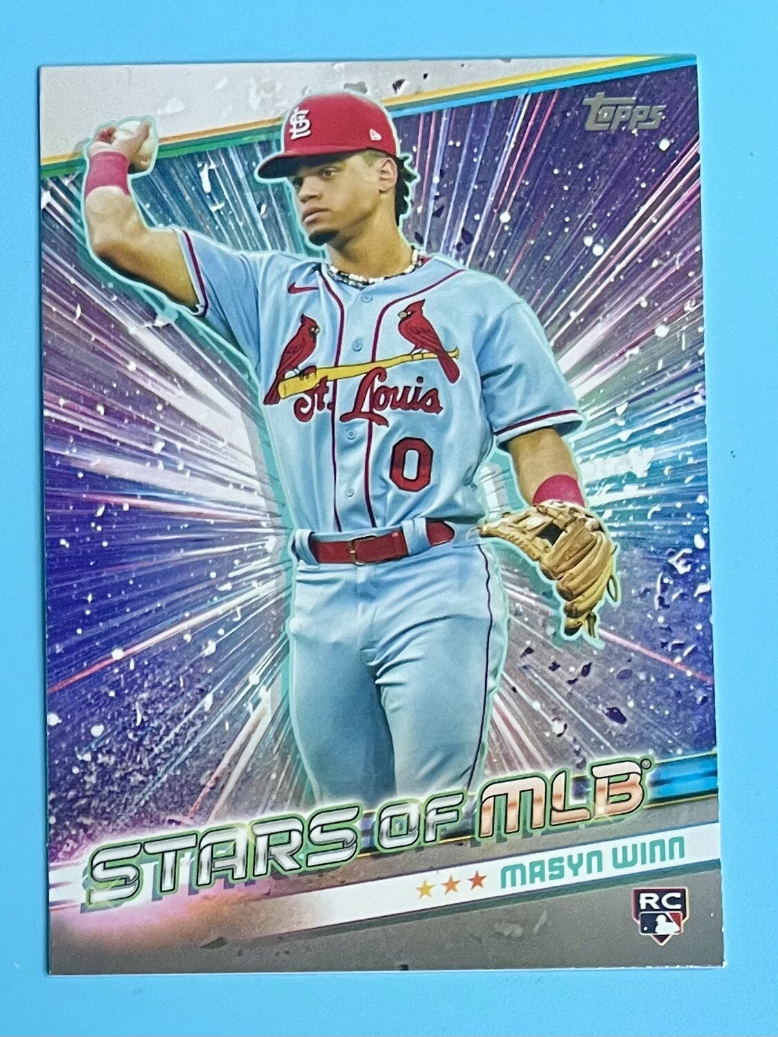2024 Topps Series 2 RC Masyn Winn Rookie Stars of MLB #SMLB-54 Cardinals