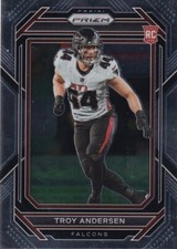🏈 2022 PANINI PRIZM ROOKIE - TROY ANDERSEN RC #394 ATLANTA FALCONS