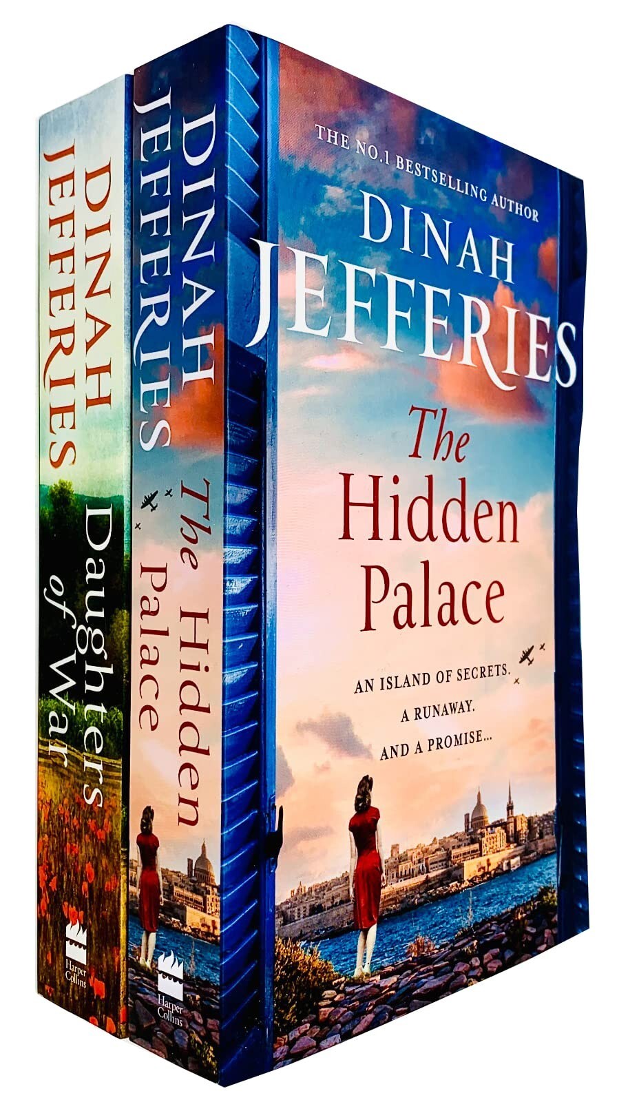 Daughters of War Dinah Jefferies Collection 2 Books Set Hidden Palace Paperback
