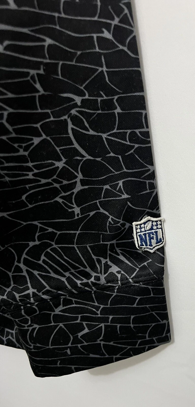 VETEMENTS Felpa con cappuccio NFL Team Apparel Youth taglia M (10 12) nera Indianapolis Colts tasche