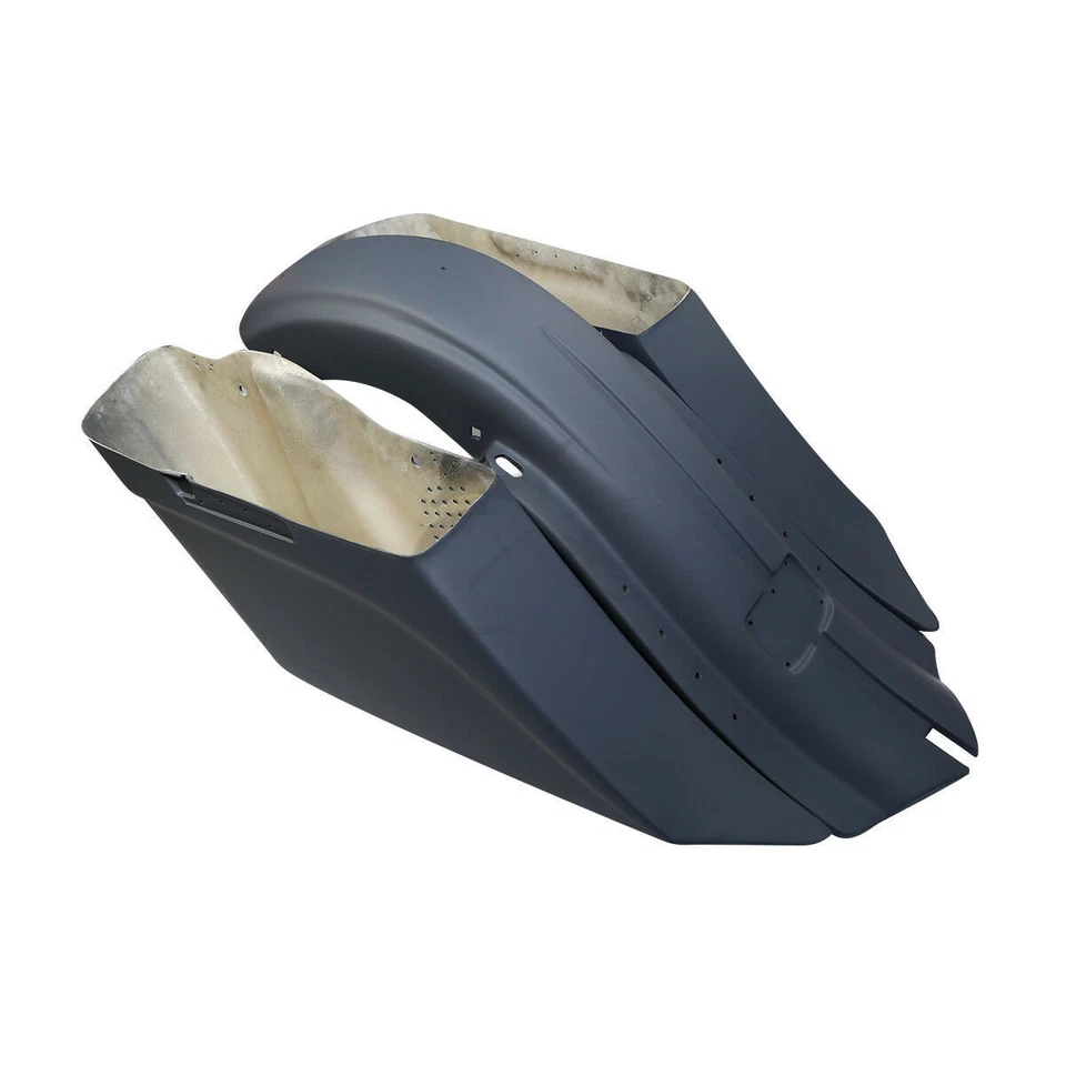 7" Stretched Saddlebags & Rear Fender LED Light Fit For Harley Touring 2014-2024 - Image 3 of 4