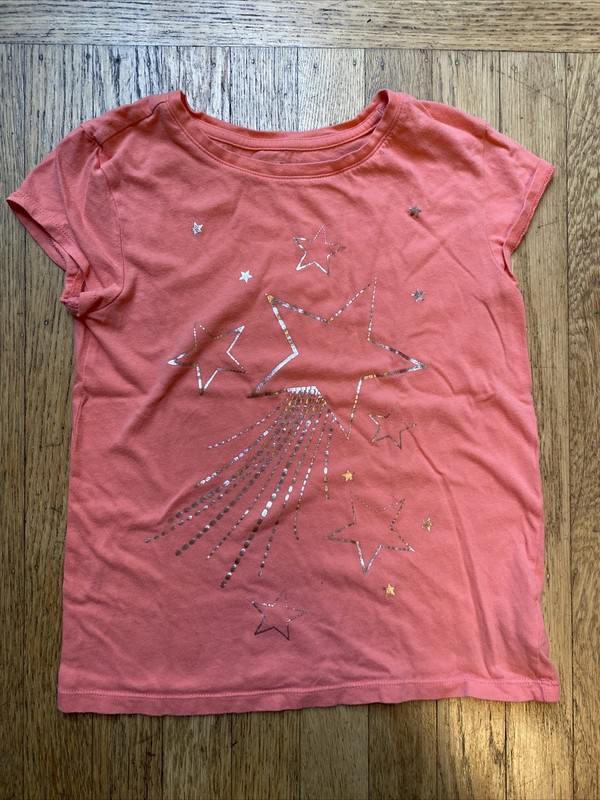 Gap Kids Silver Star Graphic Tee M