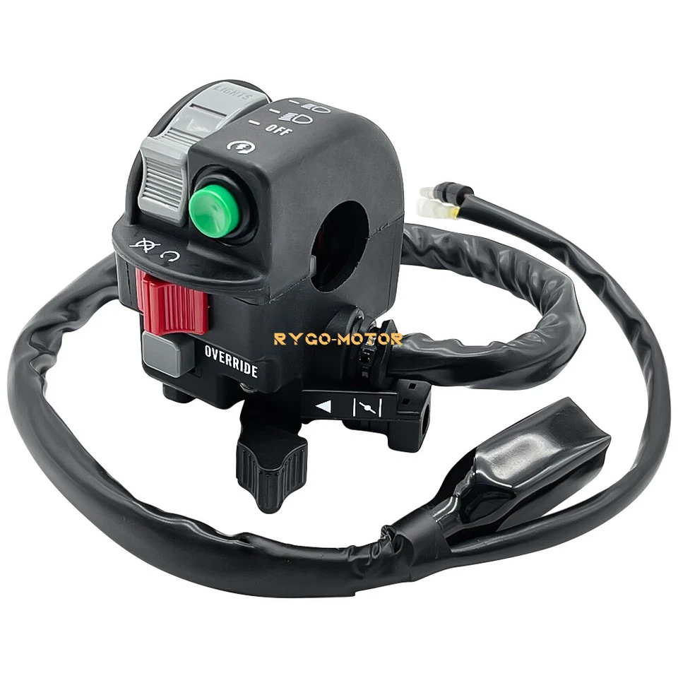 Left Handlebar Switch Start Stop Headlight for Kawasaki Prairie 360 KVF360 03-13 - Image 2 of 4