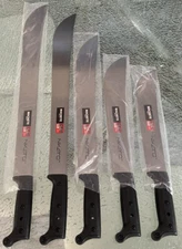 (BUNDLE OF 5) Machete Steel Blade Heavy Duty Survival Combat Knife, USA STOCK