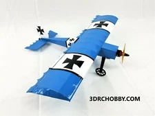Blue Ugly Stick RC Airplane Kit 23" Wingspan Complete 3D Printed Kit + Covering