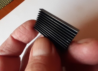 1 Stck. Mini IC Kühlkörper 33x19x5