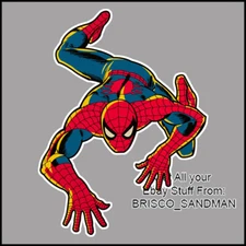 Fridge Fun Refrigerator Magnet SPIDER-MAN Classic Art v:B DIE-CUT Comic Avengers