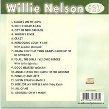 WILLIE NELSON COUNTRY KARAOKE CLASSICS CD G CKC-29 NEW 17 TRACKS IN PLASTIC