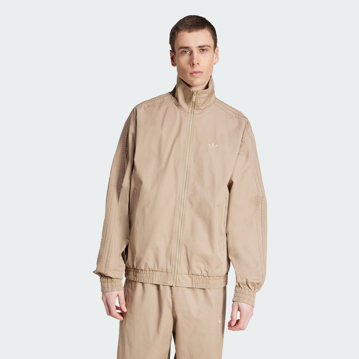 adidas Originals Woven Firebird Tracksuit Jacket Blanch Cargo