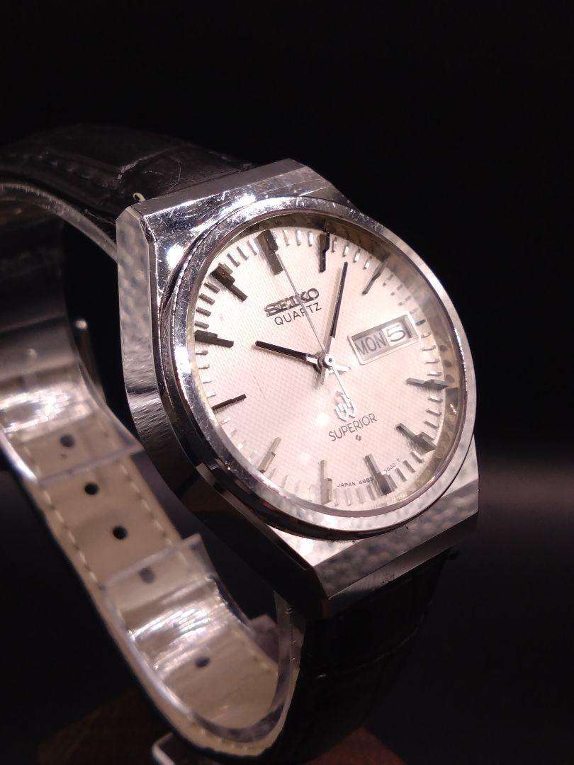 【美品】SEIKO セイコー スーペリア 4883-8100 メンズ Seiko Superior 4883-8100 Quartz. – Long's Fine Watches