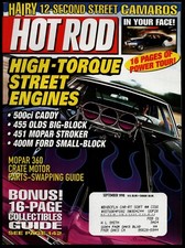 September 1998 Hot Rod Magazine High-torque Street Engines Mopar 360 Crate