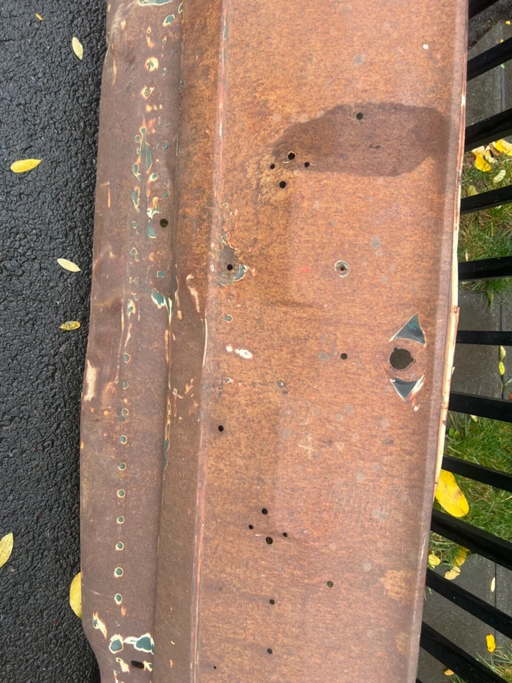 Panel trasero BMW 1600 2002 2002Tii E10 OEM roundie arte raro Foto 3 de 4