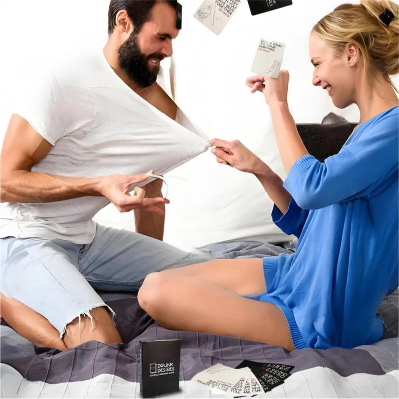 Couples Drinking Game Partner Drunk Cards, 50 Date Night Ideas for Drunk Desires - Picture 12 of 13