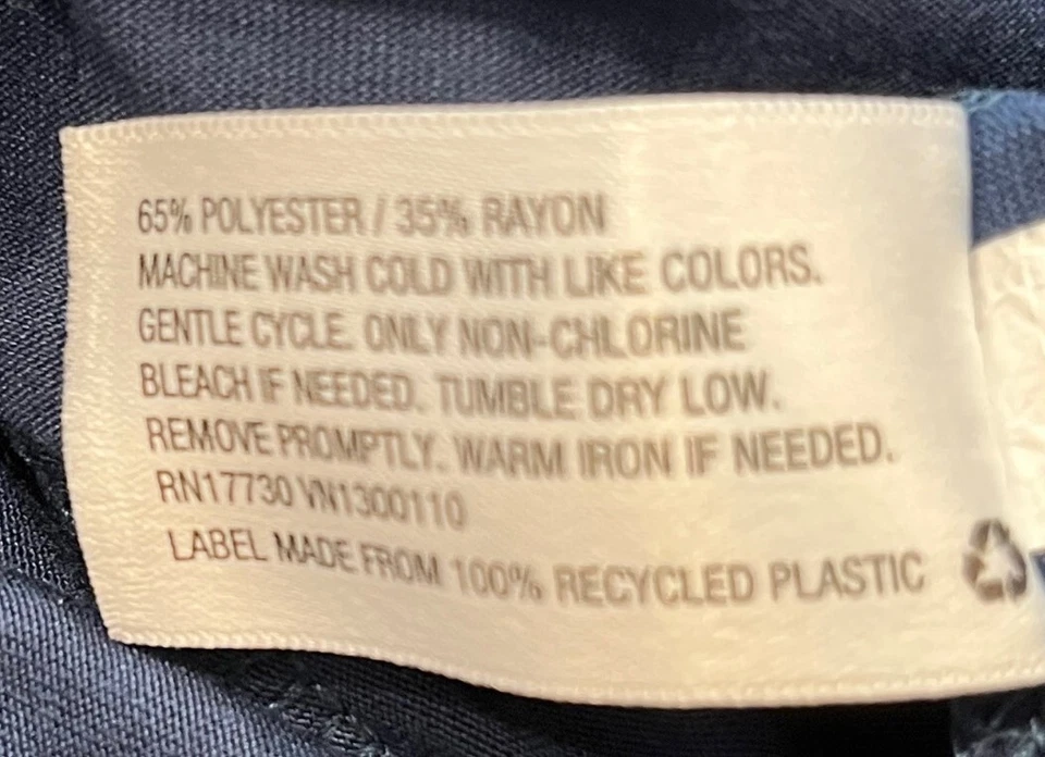 Conjunto de pijama feminino XL - Gilligan & O'Malley | Top marinho e calças estampadas rosa - Imagem 3 de 4