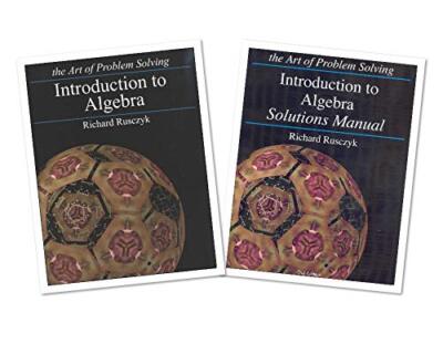 Art of Problem Solving: Introduction to Algebra Books Set by