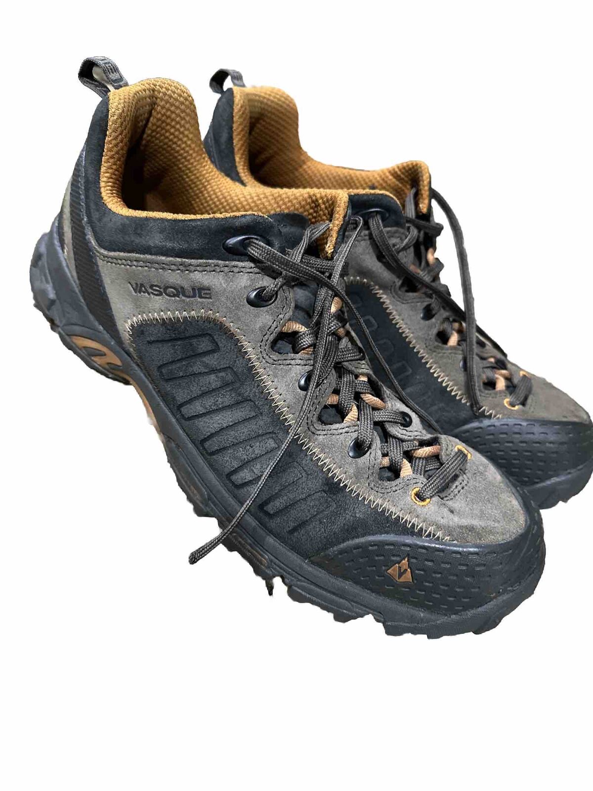 Vasque Boots Juxt Hiking Trail Shoes Brown Suede Men's US Size 11.5