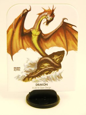 Pathfinder Battles Pawns / Tokens - Drakon - Tome of Beasts - Large
