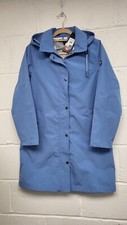 Cotton Traders French Blue Weatherproof Jacket Bnwt Size 10. Pb