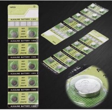 AG7 X 10 T E LR927 LR57 395 399 SR927W SR57 Calculator Watch BATTERY