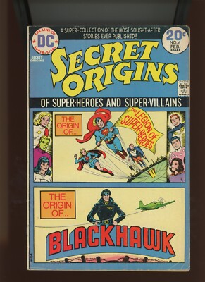 (1974) Secret Origins #6: BRONZE AGE! WE COMBINE SHIPPING! (4.0/4.5)