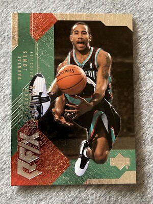 2003-04 Upper Deck Black Diamond Rookie F/X #20 Dahntay Jones CASE HIT P351