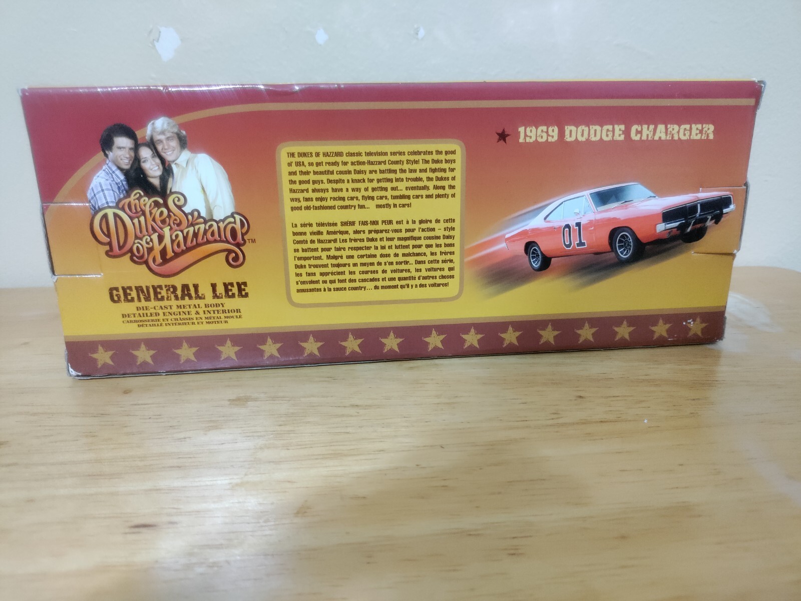 Ertl 7967 The Dukes of Hazzard 1:24 Scale General Lee 1969 Dodge Charger #01
