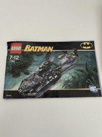 LEGO ORIGINAL BATMAN 2006 Instruction Manuals For Sets 7779 And 7780