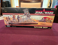 Kenner Star Wars Power of the Force Tatooine Skiff Vehicle w  Box 1984