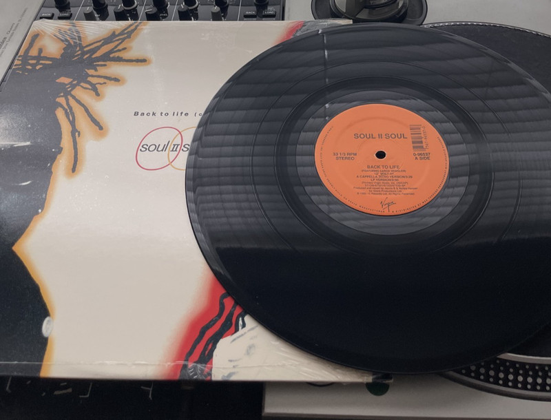 Soul II Soul - Back To Life OG 1989 Press 12" in Picture Cover VG+/VG+ SK