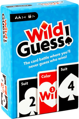   Insanely Competitive, Fast-Paced Card Game for 2 to 4 Players   Guess, Pass &