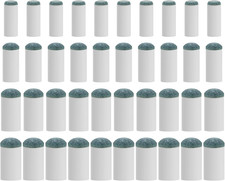 40Pcs Slip on Pool Cue Tips Replacement Kit, 4 Sizes Upgrade Pool Stick Tips for