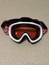 Boll White Frame Red Lens Ski Snowboard Goggles