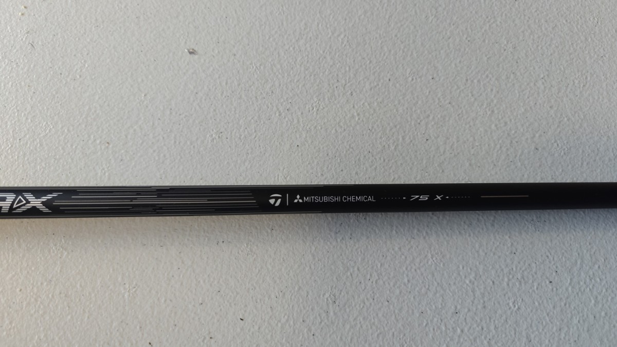 New TaylorMade Golf RH Qi4D REAX 75 White 3 Wood Shaft X Flex X
