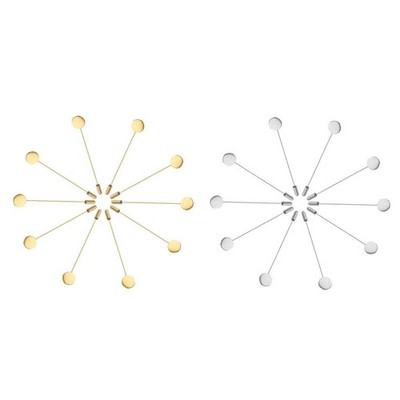 10 Stück Kupfer Leerboden 1,5 cm / 1,2 cm Tablett Aufkleben Anstecknadel Hut