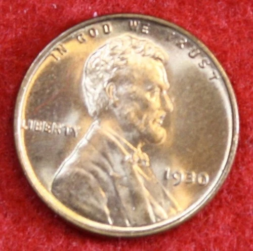 1930 Lincoln Wheat Cent Penny BU Uncirculated Coin LW2576